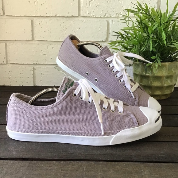Jack Purcell Converse Purple Canvas Sneaker Unisex - Picture 1 of 12